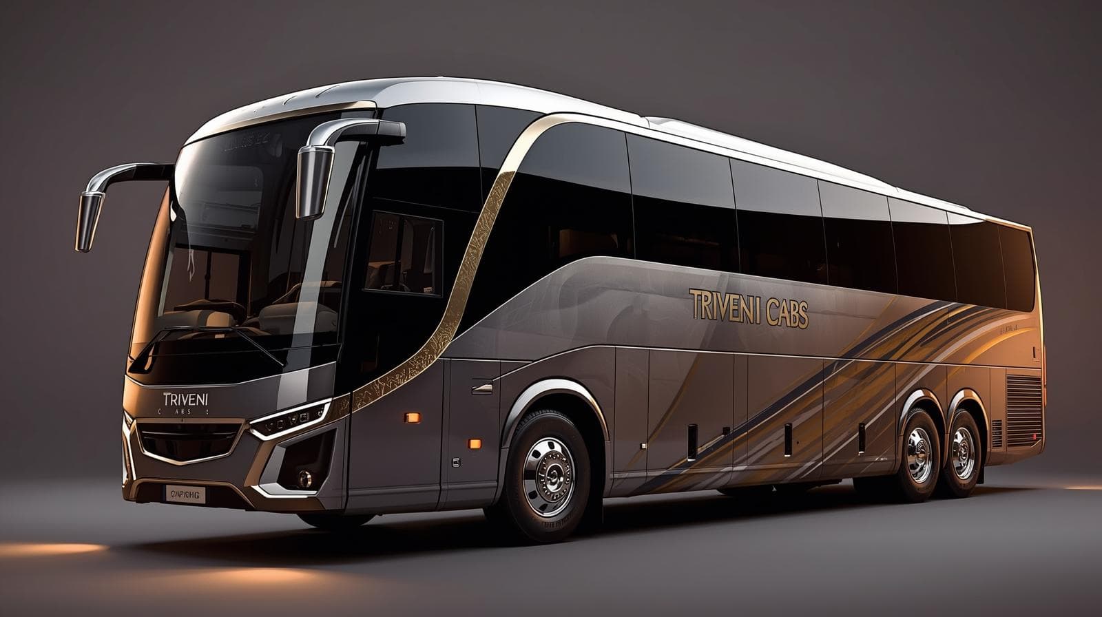 56 Seater Volvo / BharatBenz Coach