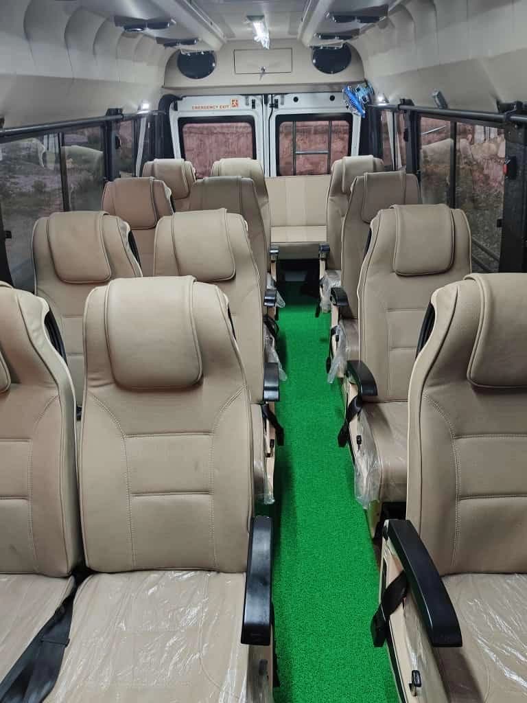 Tempo Traveller rental - Triveni Cabs