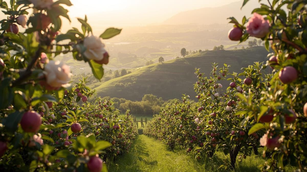Mashobra apple orchards near Shimla