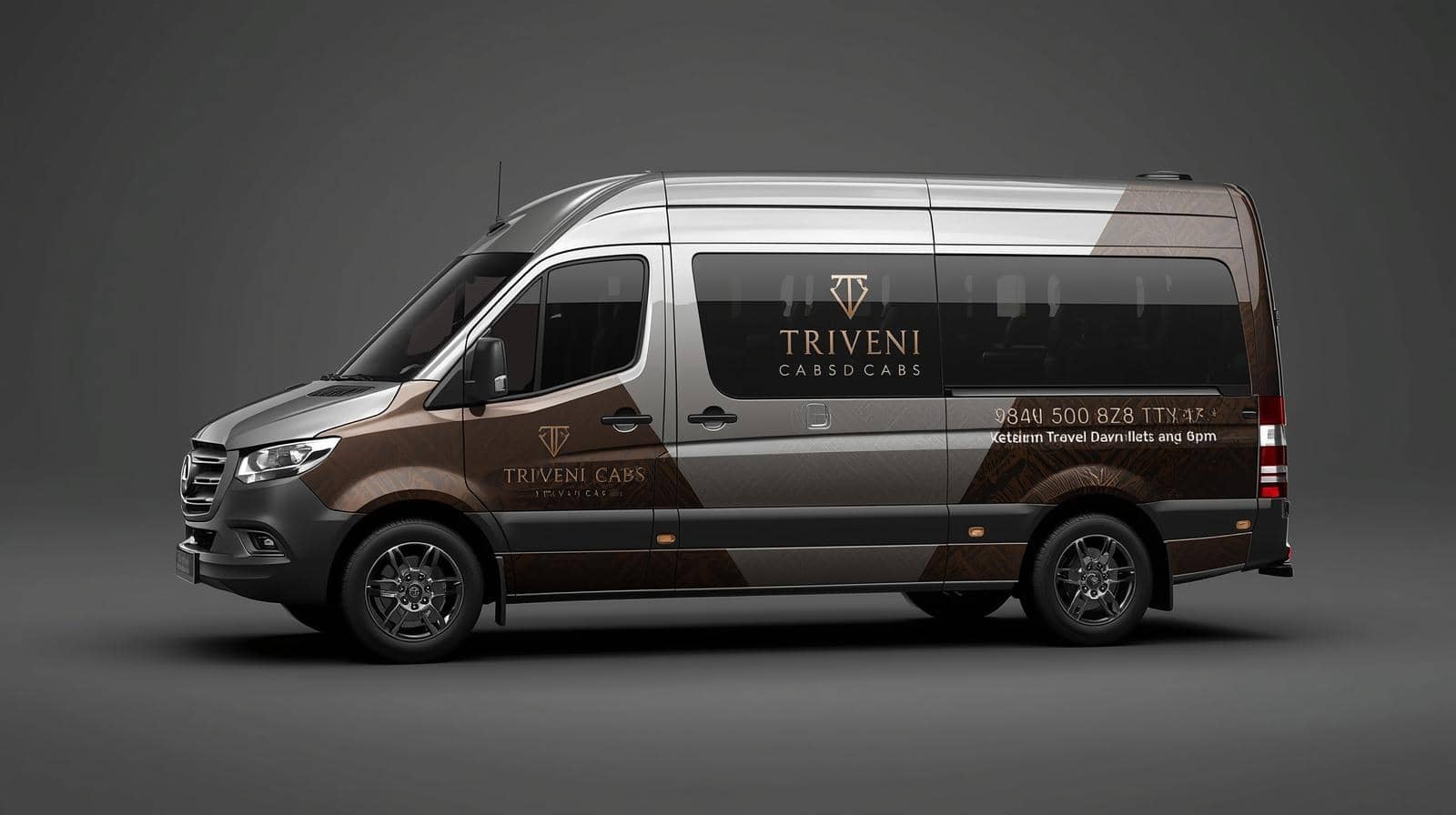 Tempo Traveller for hire from Triveni Cabs